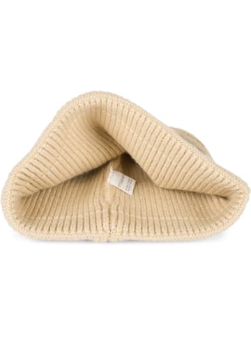 styleBREAKER Strick Mütze in Beige