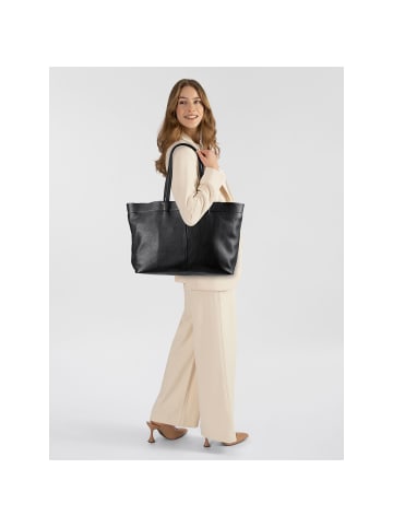 Liebeskind Berlin Hera II Shopper Tasche L Leder 55 cm black