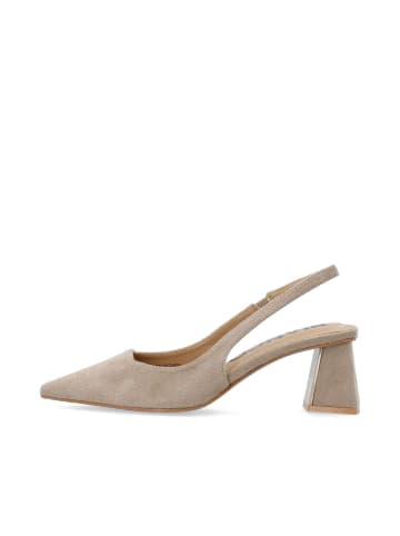 Bianco Slingbacks in Nougat