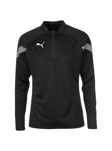 Puma Trainingspullover TeamFinal Training 1/4 Zip Top in schwarz / silber