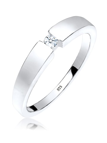Elli DIAMONDS  Ring 925 Sterling Silber Verlobungsring in Weiß