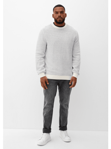 s.Oliver Strickpullover langarm in Creme