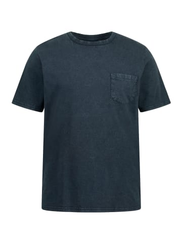 JP1880 Kurzarm T-Shirt in mattes nachtblau