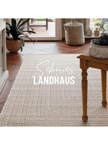 Wecon Home Outdoorteppich Layo in creme beige