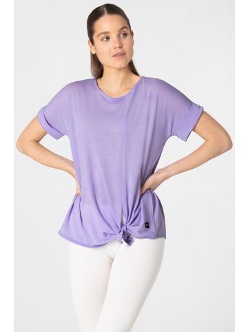 super.natural Merino T-Shirt in lila