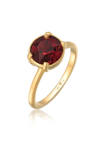 Elli Ring 925 Rosegold in Rot