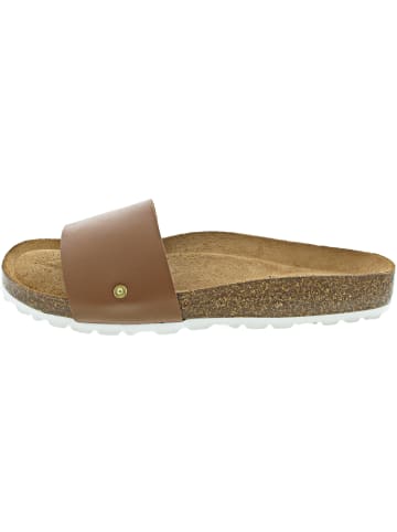 Hey Marly Casual Cork Cognac Pantolette Braun
