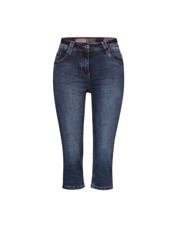 Cecil Capri in mid blue used wash