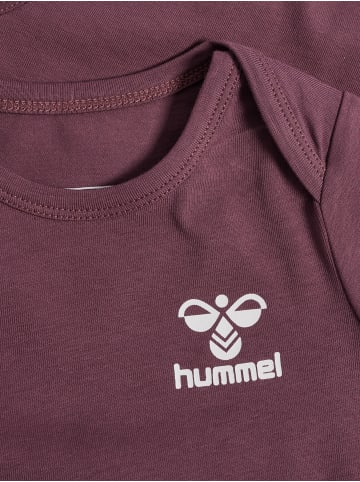 Hummel Druckknopf Strampler Hmlelvina Mädchen in PLUM WINE