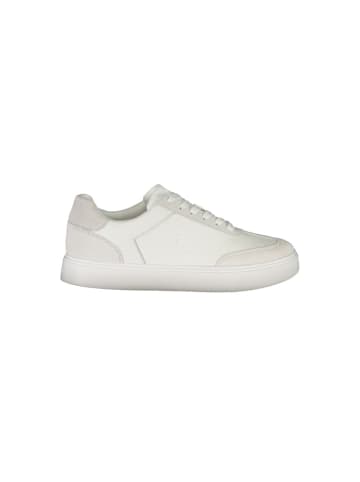 Calvin Klein Weiße Polyurethan-Sneaker