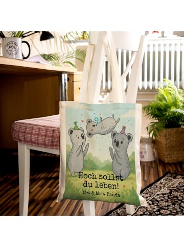 Mr. & Mrs. Panda Schultasche Koalas Geburtstag Design mit Spruch in Weiß