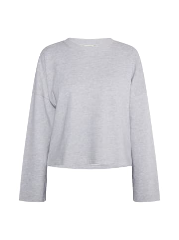 DreiMaster Damen Pullover in Grau Melange