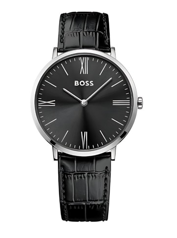 Hugo Boss Armbanduhr Jackson Slim Ultra Model HB1513369 mit Lederarmband