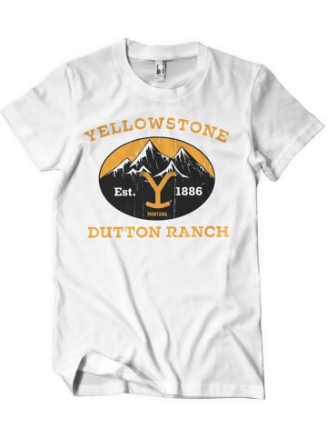 yellowstone T-Shirt in Weiß
