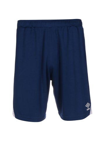 Umbro Trainingsshorts Total in dunkelblau / weiß