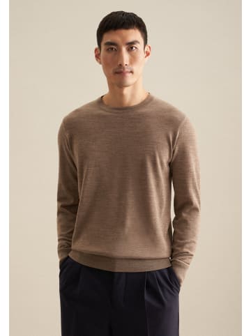 Seidensticker Pullover Regular in Braun