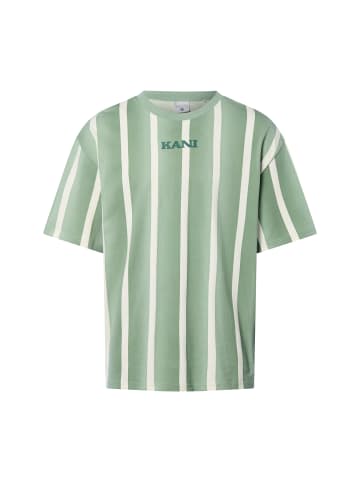 Karl Kani T-Shirt Retro Gradient Strip in lind weiß - 0001