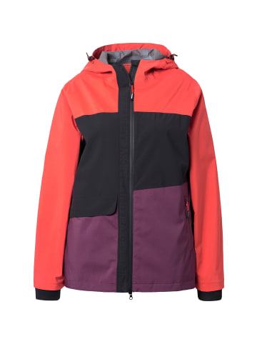 Ulla Popken Funktionsjacke in dunkle kirsche