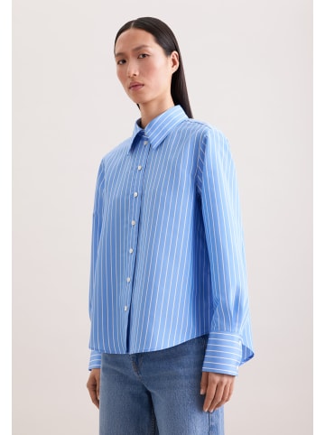 Seidensticker Hemdbluse Regular in Mittelblau