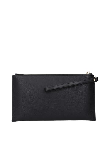 Michael Kors Schwarz Leder Clutch Tasche