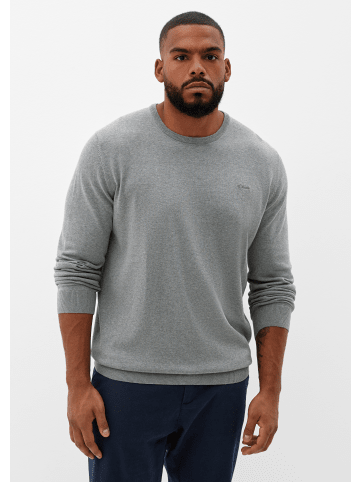 S. Oliver Pullover langarm in Grau