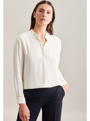 Seidensticker Stehkragenbluse Regular in Weiß