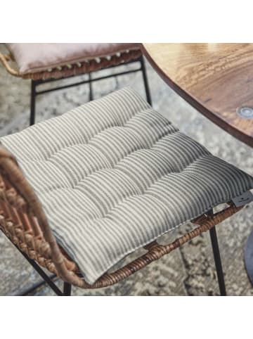 Tom Tailor Sitzkissen 2er Sparset FRESHSTRIPE2ER 2 in Hellgrau