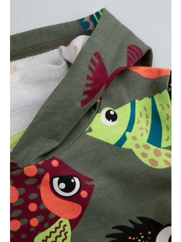 Coccodrillo Baumwoll-Sweatshirt in grün