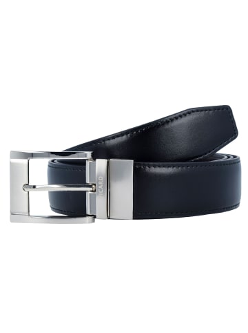 PICARD Wendegürtel Leder schwa cafe