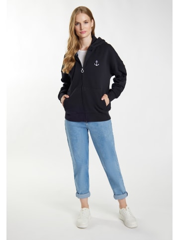 DreiMaster Damen Kapuzenjacke in Schwarz