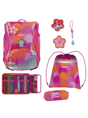Scout Alpha DIN - Schulranzen Set 4 tlg. (Pony Love) in Florida Sunset