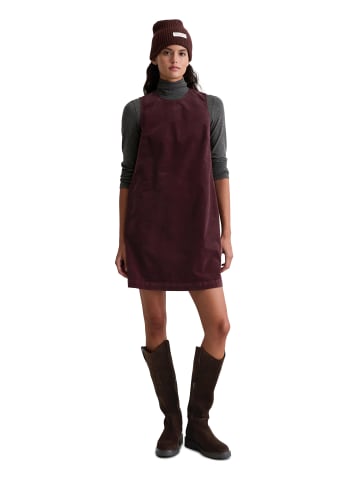 Marc O'Polo Kurzes Samtkleid straight in Black Cherry