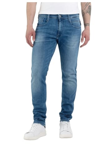 Replay Jeans Anbass slim in Blau
