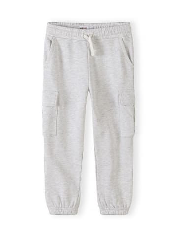 Minoti 2-er Pack Jogger Pants 30FLEECE156 in graumeliert