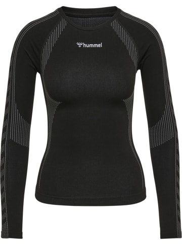 Hummel Hummel T-Shirt Hmlmt Yoga Damen Dehnbarem Atmungsaktiv Schnelltrocknend Nahtlosen in BLACK