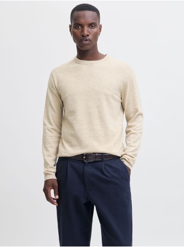 Jack & Jones Strickpullover in Oatmeal