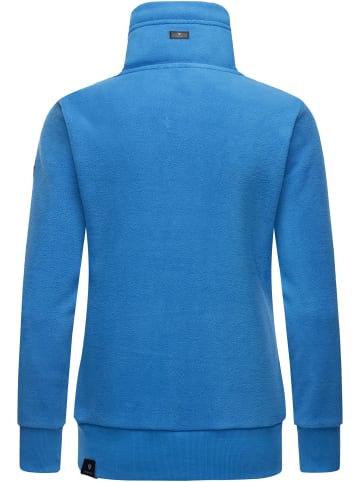 ragwear Kapuzensweatjacke Rylie Fleece Zip Solid in Blue