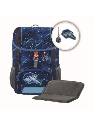 Step by Step Kinderrucksack KID REFLECT Star Shuttle Elio 3-tlg. in blau