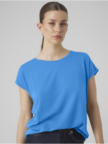 Vero Moda Basic Stretch T-Shirt VMAVA in Blau-4