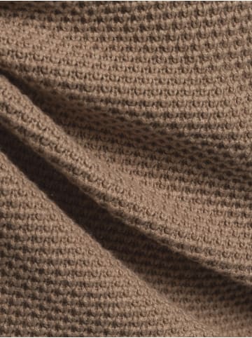 Marie Lund Strickjacke in taupe - 0002