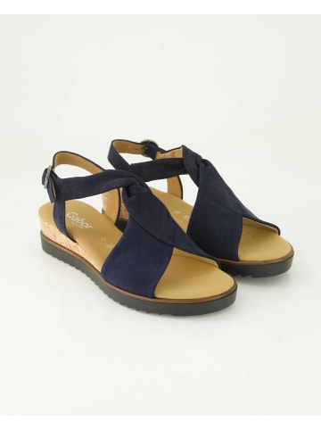 Gabor Comfort Wedges in Blau