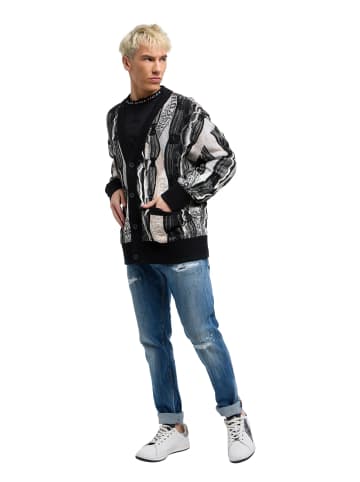 Carlo Colucci Cardigan Erlacher in Schwarz