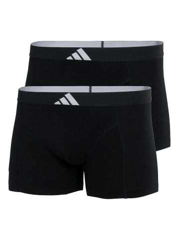 adidas 2er Pack Trunks Active Flex Cotton-Body in Schwarz