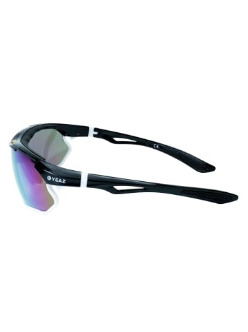 YEAZ SUNRAY Sport-Sonnenbrille schwarz/weiß/lila in lila