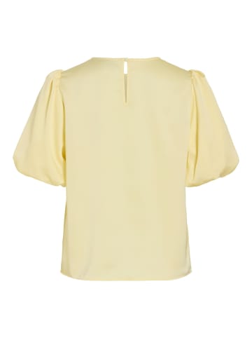 Vila Oberteil mit kurzen Ärmeln in Pastel Yellow