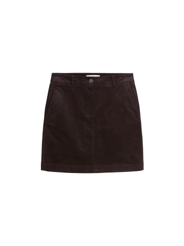 Marc O'Polo Cord-Minirock A-Shape in dark coffee