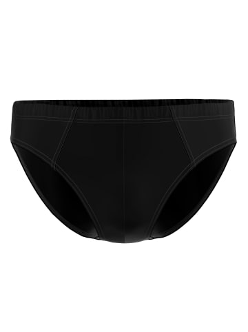 Seidensticker Slip 3er Pack in Schwarz/Grau