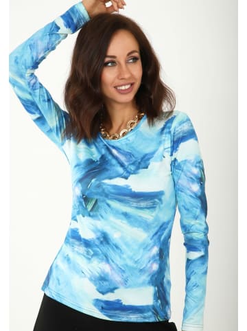 Awesome Apparel Langarmshirt in Blau