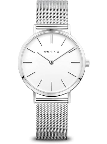 Bering Analoguhr für Damen in silber