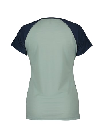 SCOTT W DEFINEDMERINO S/SL TEE in Blau